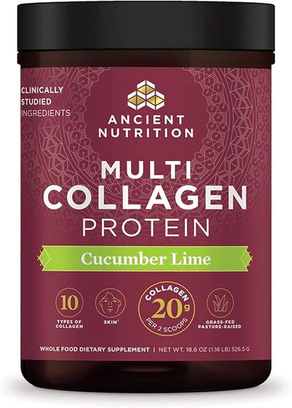 Ancient Nutrition Collagen Powder Protein, Multi 18.6oz