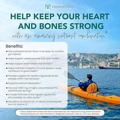 Mannatech Omega-3 with Vitamin D3