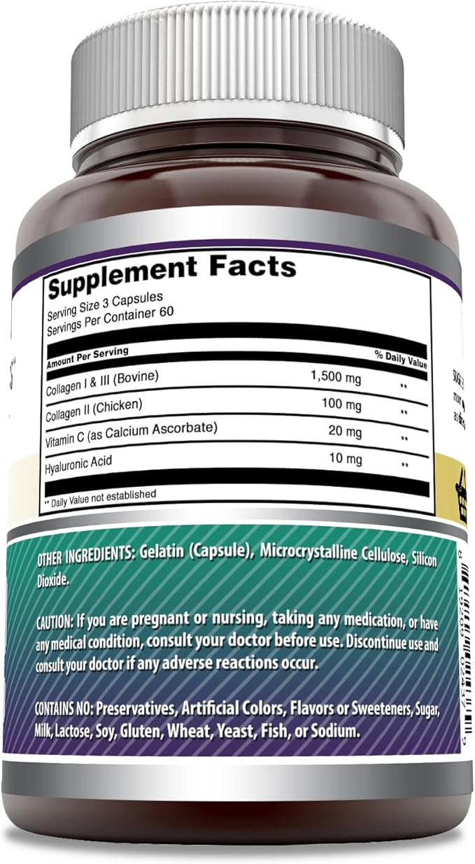 Amazing Formulas Advanced Collagen Supplement 180 Capsules 2