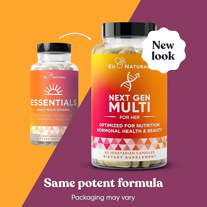 Next Gen Multivitamin for Women – 22 Optimized B6 and 60 Vegetarian
