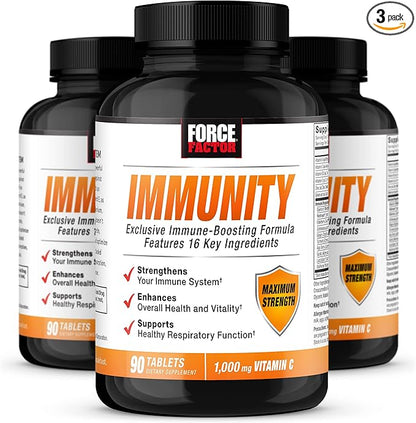 Force Factor Immunity, Immune Support Booster 1000mg of 90 Count 3)