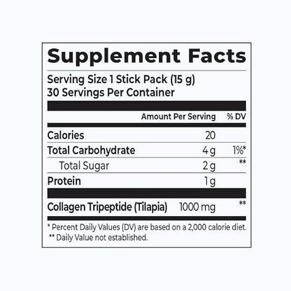 K-Nutra K-Collagen Soft Peach | 15.9oz (30 Sticks) | Marine Collagen with Vitamin C | Supports Skin, Hair & Nail Health | Tasty Jelly, Fast Absorption