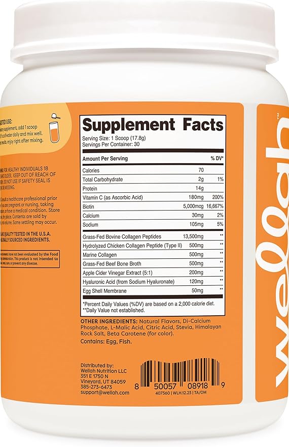 The Afterglow Multi Collagen Protein + (30 Servings,