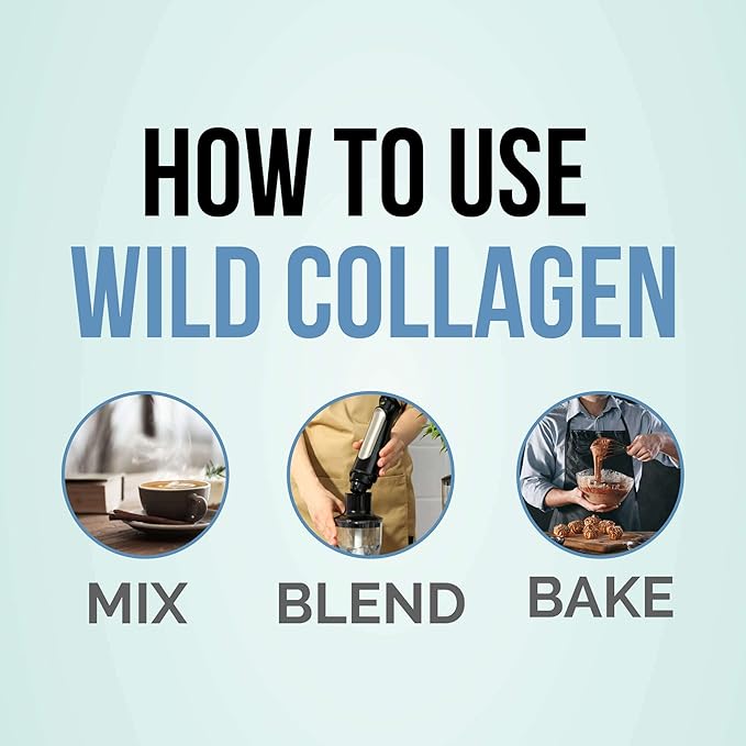 Wild Collagen Peptides Powder (16 oz)