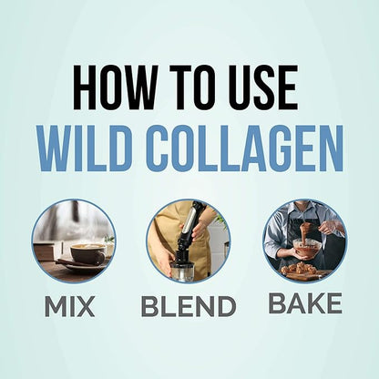 Wild Collagen Peptides Powder (16 oz)