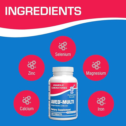 Daily Multivitamin for Men and Women 120 AVED