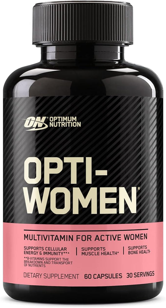 Optimum Nutrition Opti-Women Daily Multivitamin 30 Day 60 Count,