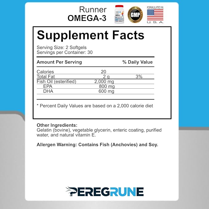 Runner Multivitamin & Omega 3 Fish