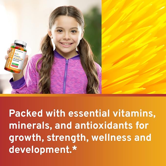 Premium Kids Multivitamin Gummies with Vitamin