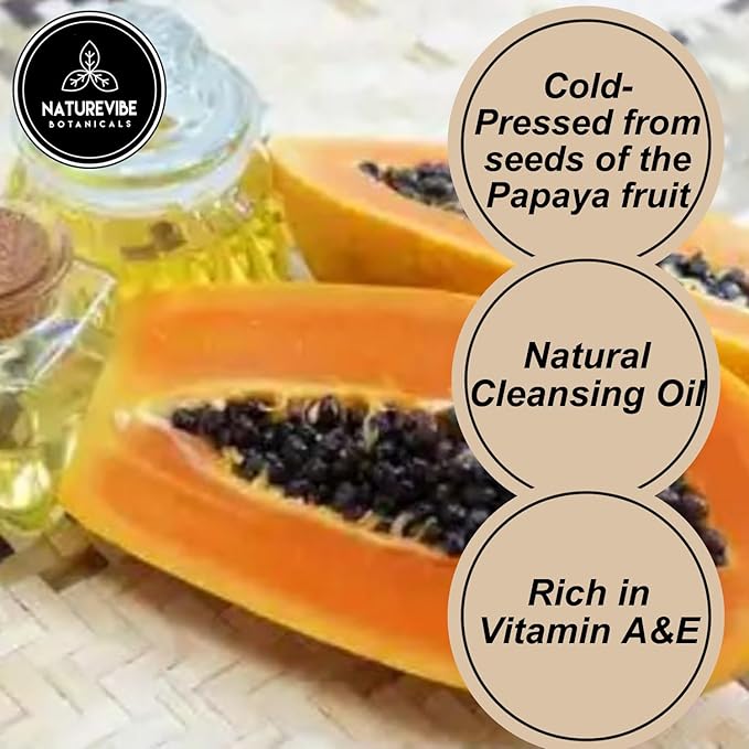 Naturevibe Botanicals Papaya Seed Oil 32 Ounces 100% Pure