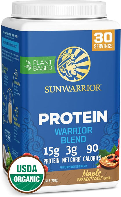 Vegan Organic Protein Powder Plant-based 30 Servings