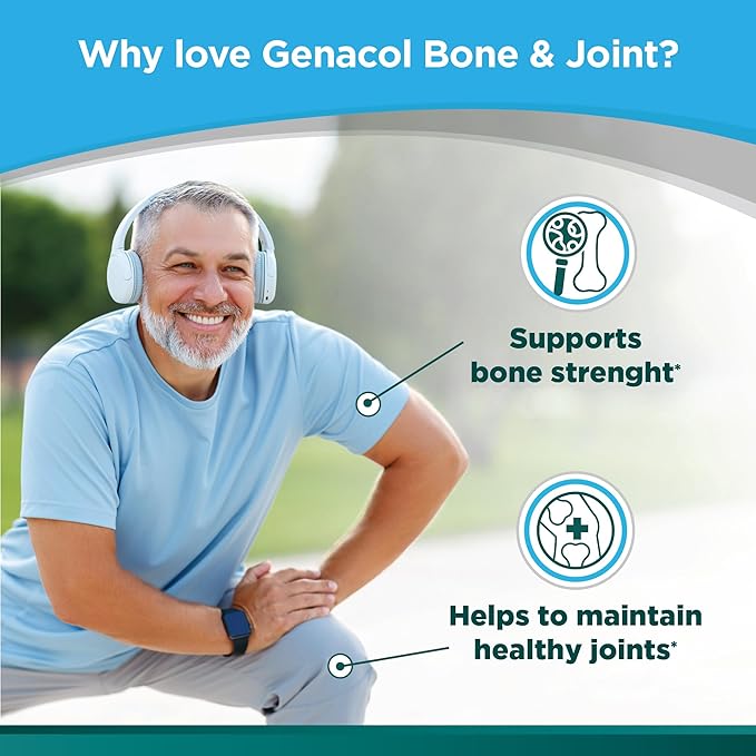 Genacol Collagen and Calcium, Boron, Magnesium D3 for 90 Capsules