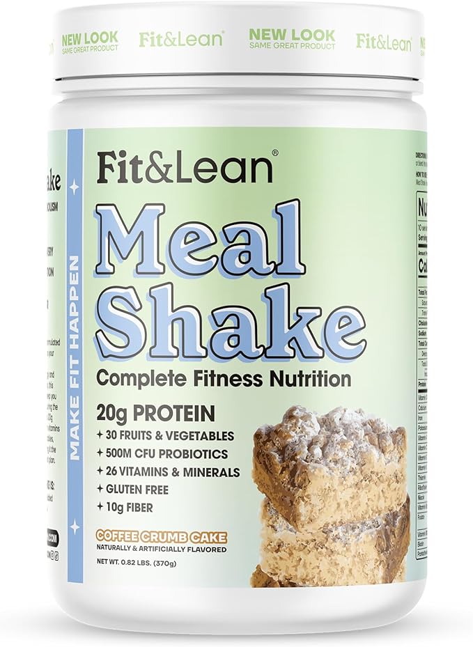 Fit & Lean Meal Shake, Fat 1lb, 10 10 Servings