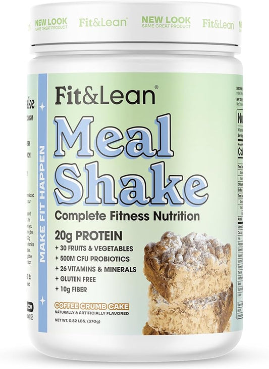 Fit & Lean Meal Shake, Fat 1lb, 10 10 Servings
