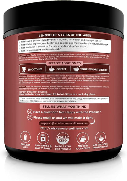Multi Collagen Protein Powder Hydrolyzed (Type