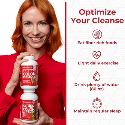 Health Plus Super Colon Cleanse 10 240 Capsules