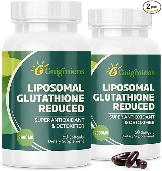 Liposomal Glutathione 2000 MG, 10x Better 120 Count