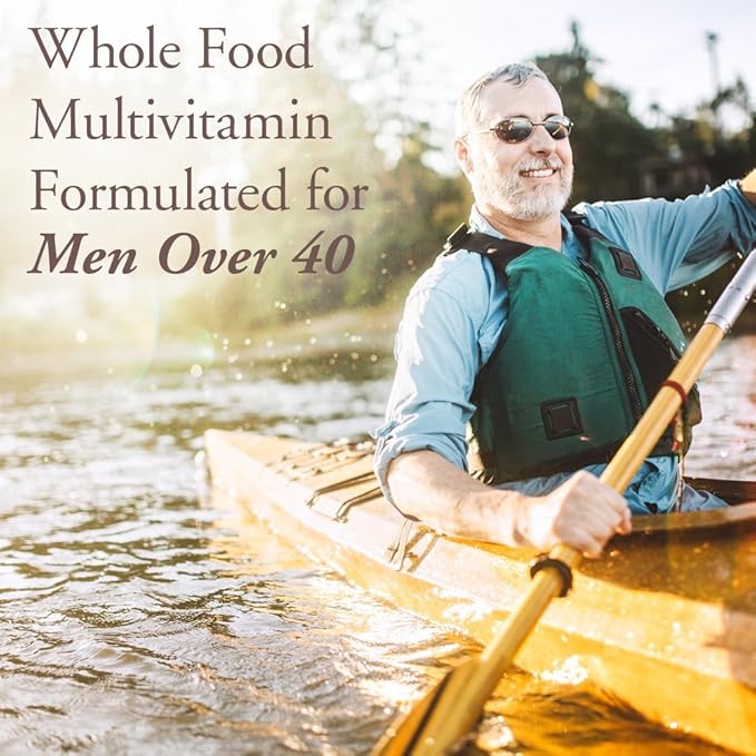 Garden of Life Organics Whole Food 40+, 60 60 Tablets, 40, Mens
