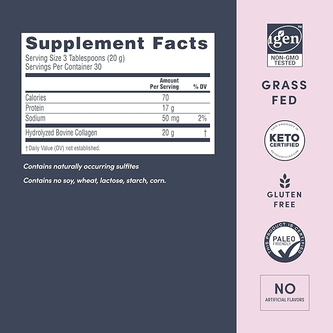 NeoCell Super Collagen Peptides, 20g Collagen 21.2 oz., 1 Canister