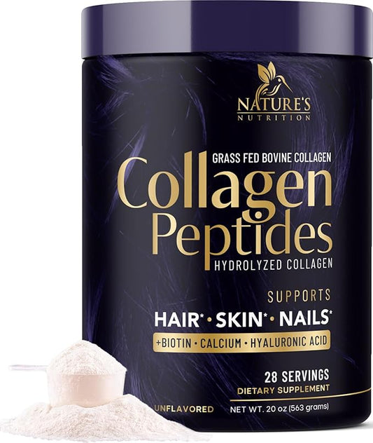 Collagen Peptides Powder 20g With Hyaluronic 28 Servings