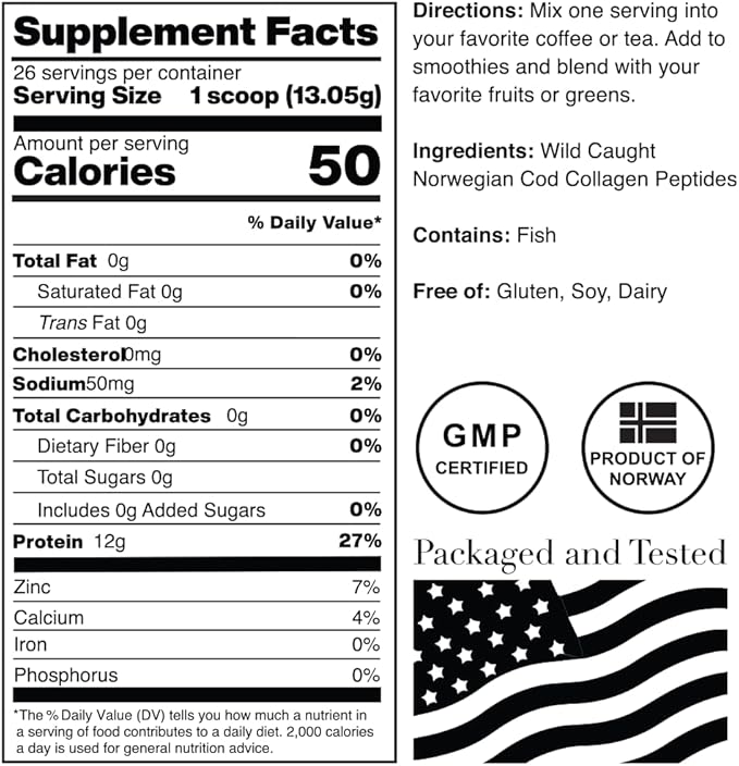 Norcal Marine Collagen 12oz Marine
