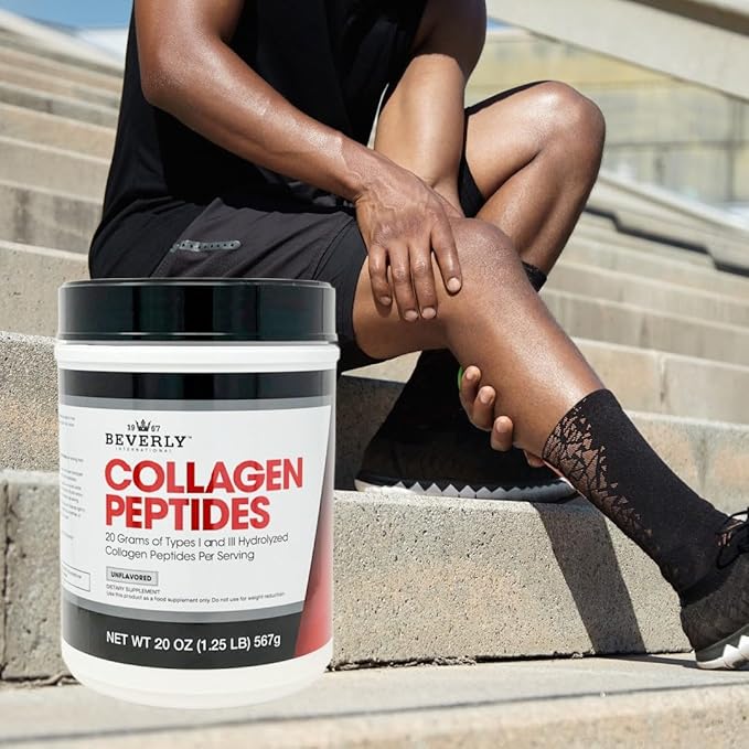 Beverly International Collagen Peptides Protein Powder. 18 grams 20 oz.