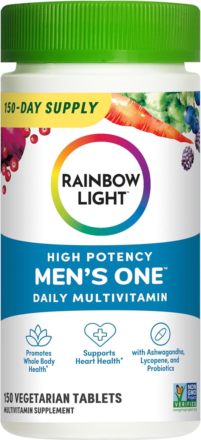 Rainbow Light Multivitamin for Men, Vitamin 150 Tablets