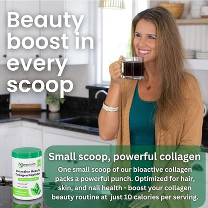 Bioactive Collagen Peptides Powder (90 Servings) 18 Amino