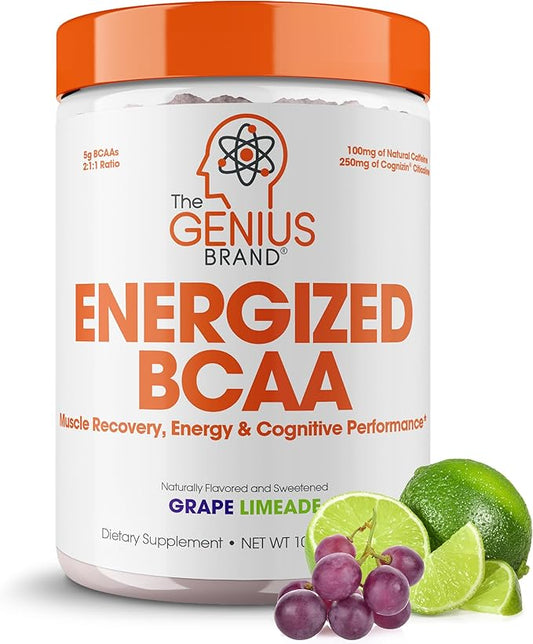 Genius BCAA Energy Powder, Grape Limeade