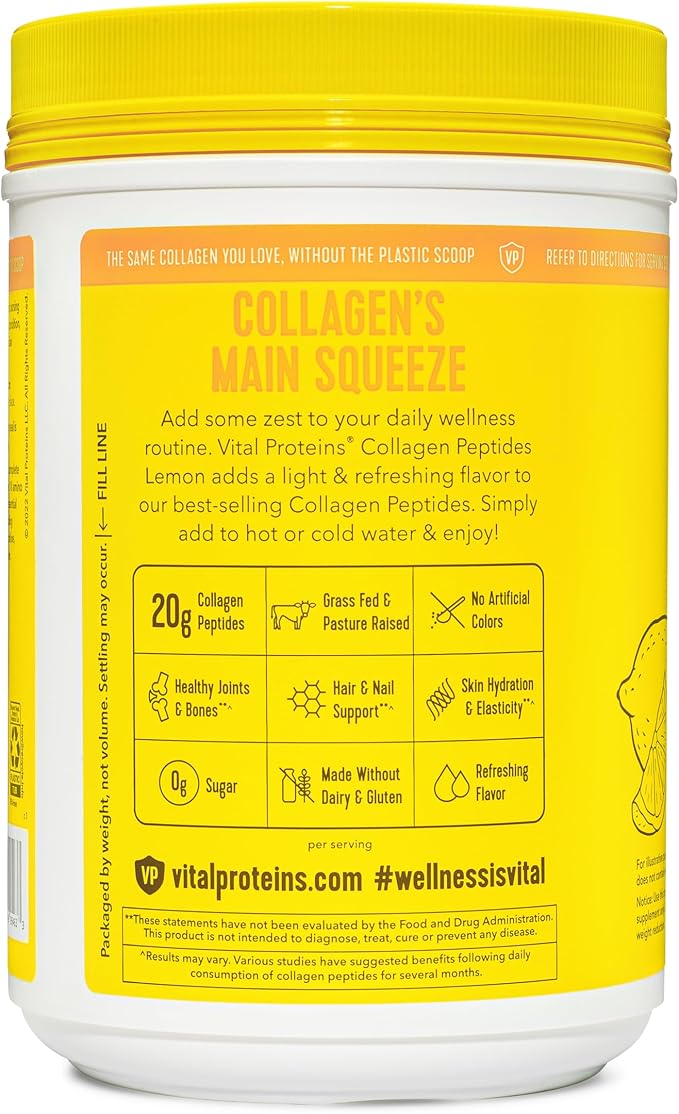 Vital Proteins Collagen Peptides Powder, Promotes 26.5 Ounce