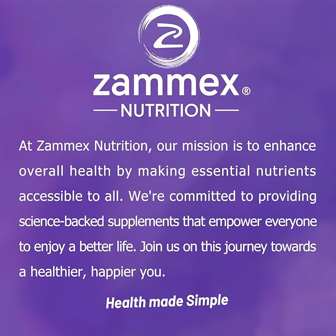 Zammex Multi Collagen Peptides, 5 Types 60 Serving,