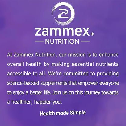Zammex Multi Collagen Peptides, 5 Types 60 Serving,