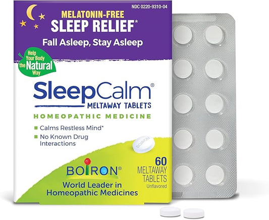 Boiron SleepCalm Sleep Aid for Deep, 60 Count