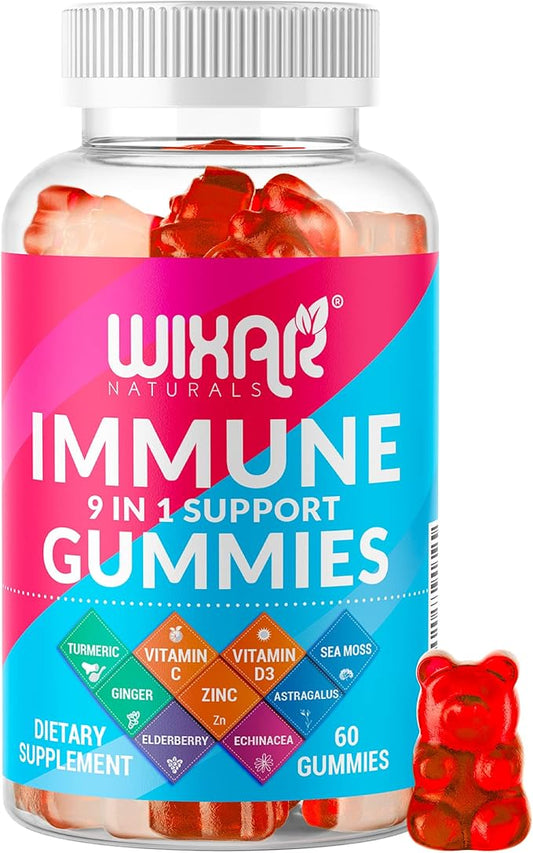 9 in 1 Immune Support Gummies 60 Gummies