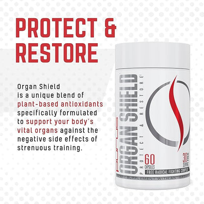 Purus Labs Organ Shield Active Antioxidant 30 Servings, 60 Gelatin