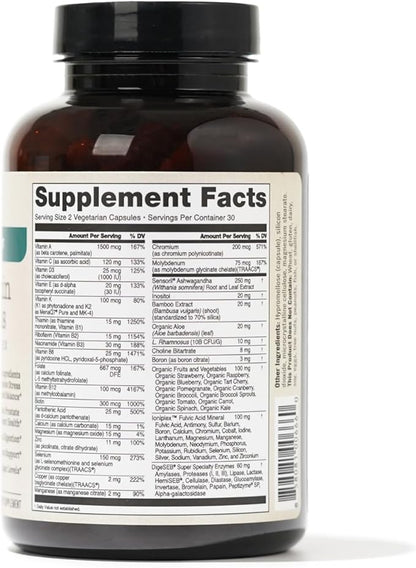 NatureWise Multivitamin for Men + Stress 60 Capsules[1-Month Capsules[1-Month Supply]