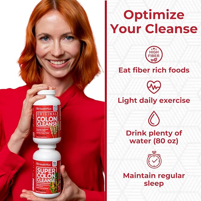 Health Plus Super Colon Cleanse 10 60 Capsules