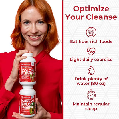 Health Plus Super Colon Cleanse 10 60 Capsules