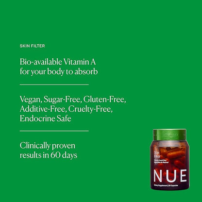 The Nue Co. SKIN FILTER Supplement, 30 Capsules
