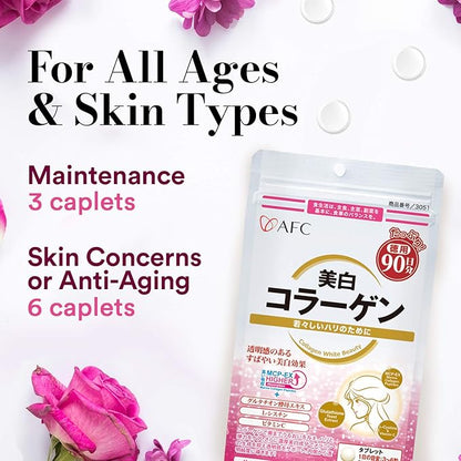 AFC Japan Collagen White Beauty 1.5X Better 90 Days
