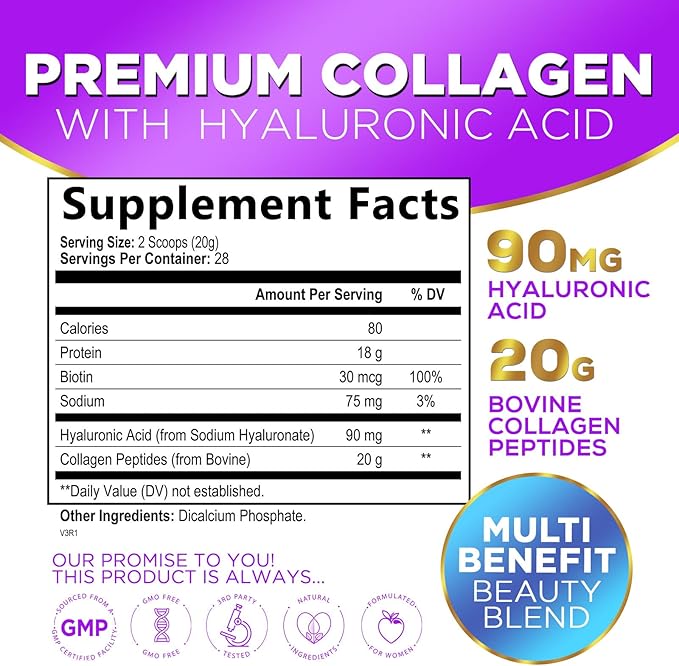 Hello Lovely! Collagen Peptides Powder 28 Servings