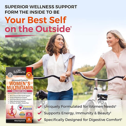 Multivitamin for Women with Vitamin D3 60Ct
