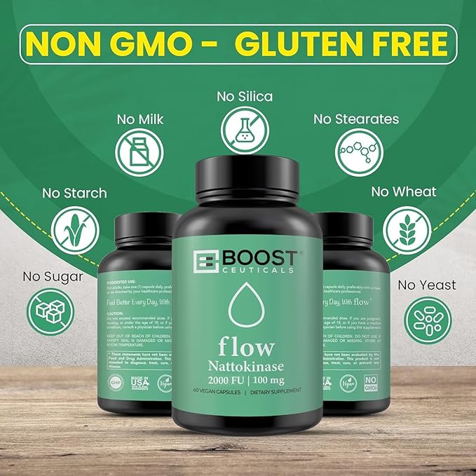 Nattokinase 2000 FU 100mg 60 Vegan