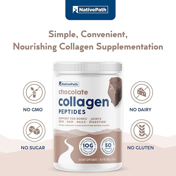 NativePath Collagen Peptides 1 & 3 Collagen. 228g)