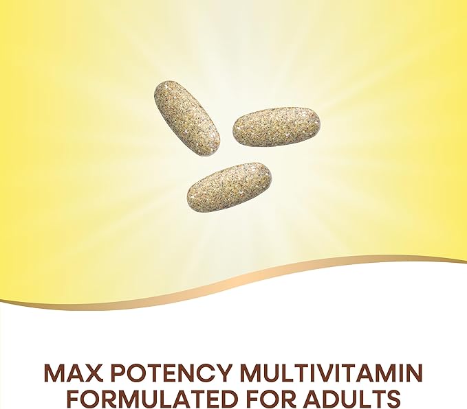 Nature's Way Alive! Max3 Potency Multivitamin, B12 and 90 Tablets