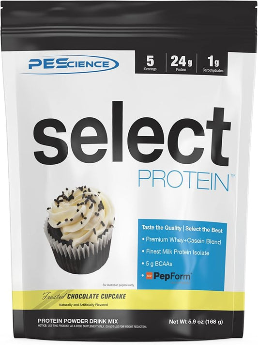 PEScience Select Low Carb Protein Powder, 5 Serving,