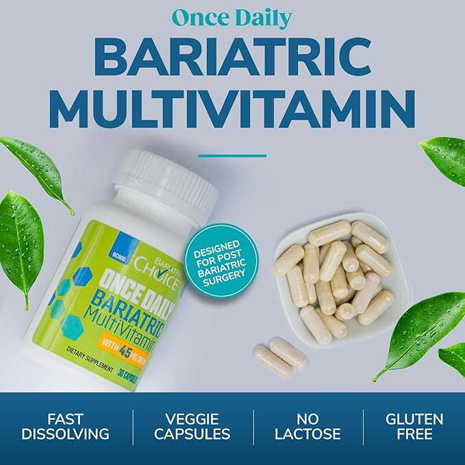 Bariatric Choice Once Daily Bariatric Multivitamin 45 mg (90ct)