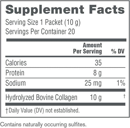 NeoCell Super Collagen Peptides, 10 g 20 Servs, 7 Oz.
