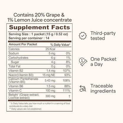 Triple Collagen Liquid Packets On-The-Go 14 Individual