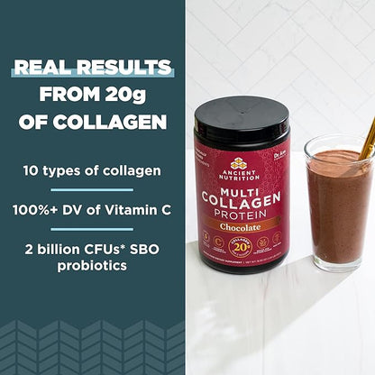Ancient Nutrition Collagen Powder Protein, Multi 45 Servings, 16.65oz